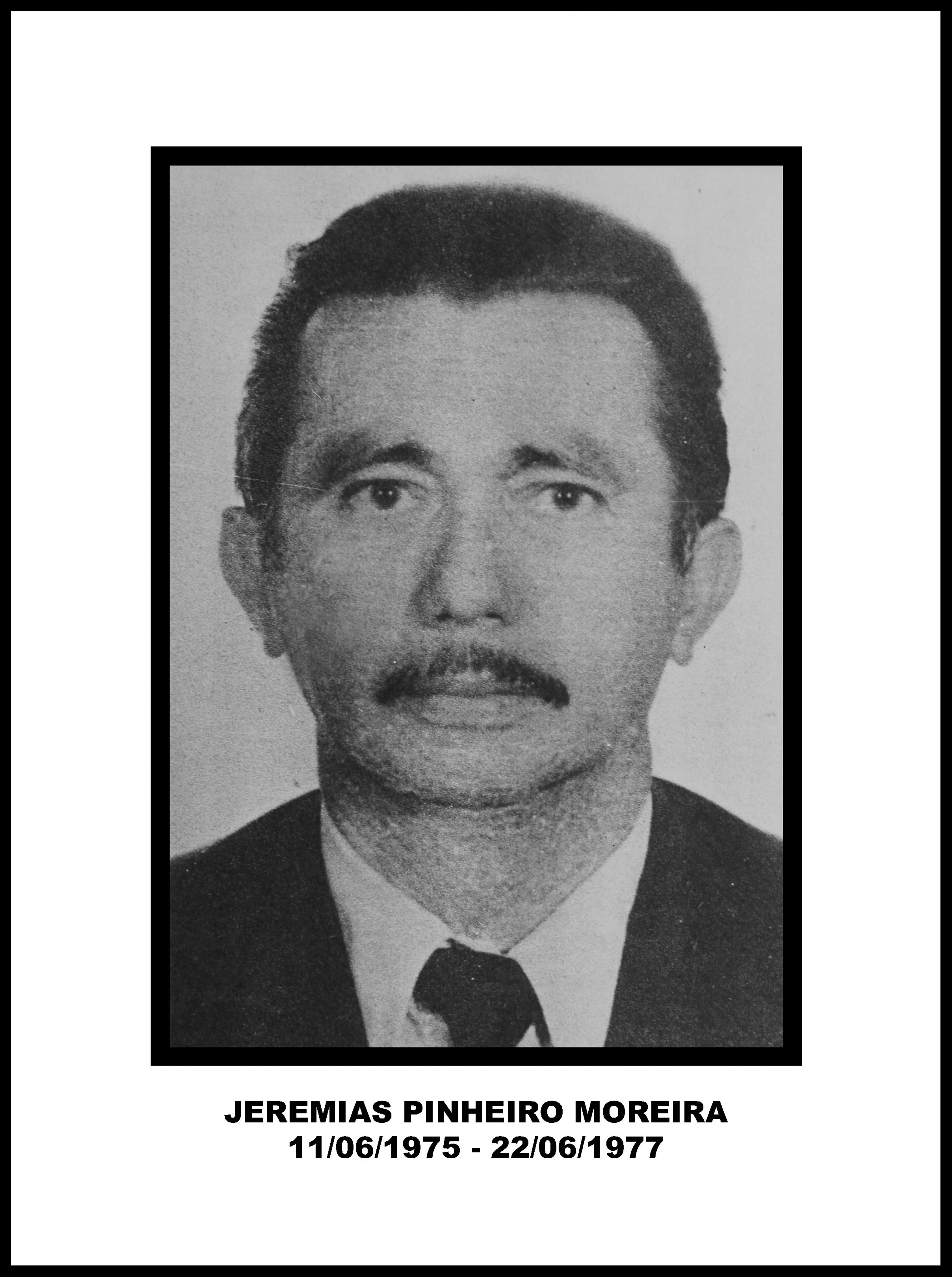 Retrato oficial de Jeremias Pinheiro — Venerável Mestre
